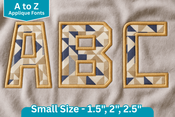 Arcade Stitch: An Appliqué Font for Boutique Sweatshirts