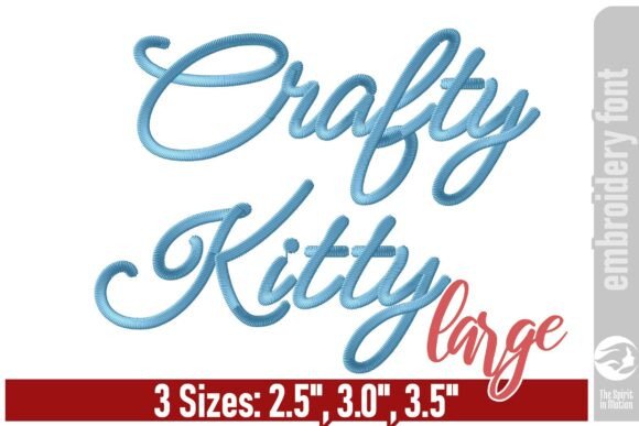 Crafty Kitty Embroidery Font - Large: A Seasonal Review