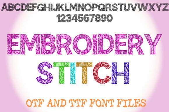 Embroidery Stitch Font: A Seller’s Review