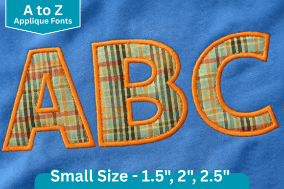 Retro Block Applique Font Review for Craft Fair Sellers