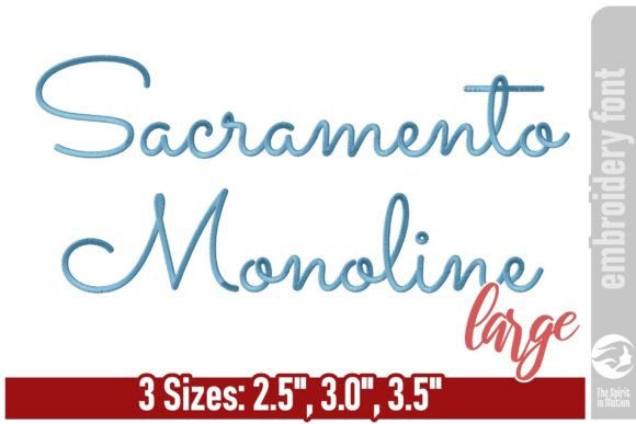 Sacramento Monoline Embroidery Font: A Seasonal Designer's Review