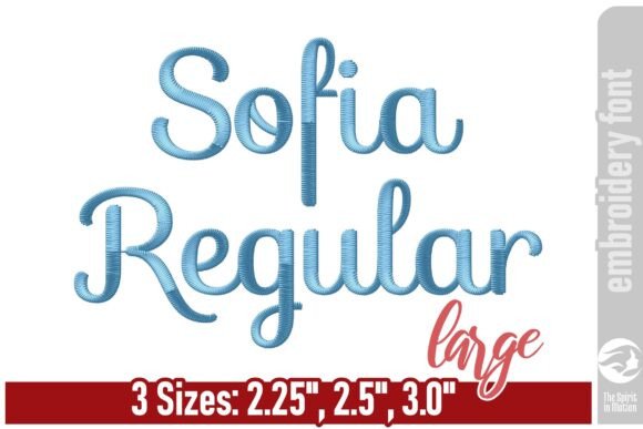 Sofia Regular Embroidery Font - Large: A Designer Review