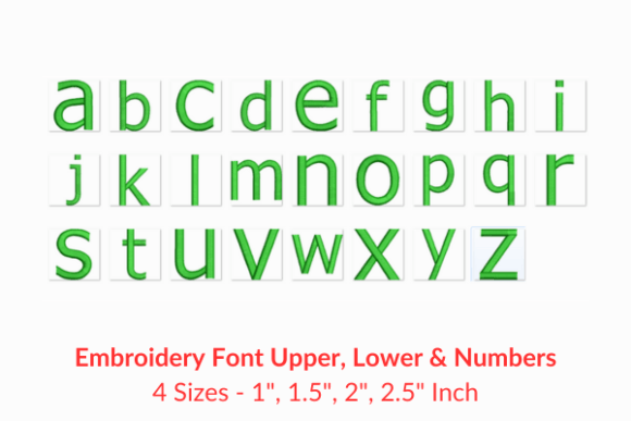 Tahoma Fonts Embroidery Design: A Personal Touch for Gifts
